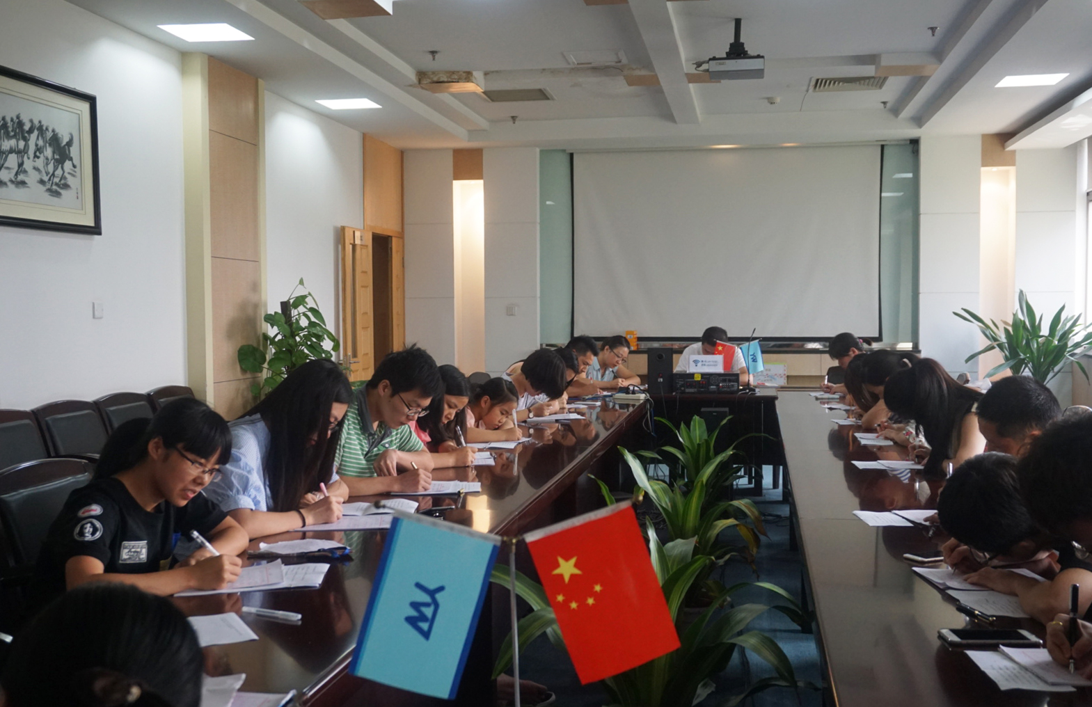 
                            我司開展“繼承傳統(tǒng)文化，弘揚書法藝術(shù)”硬筆書法比賽